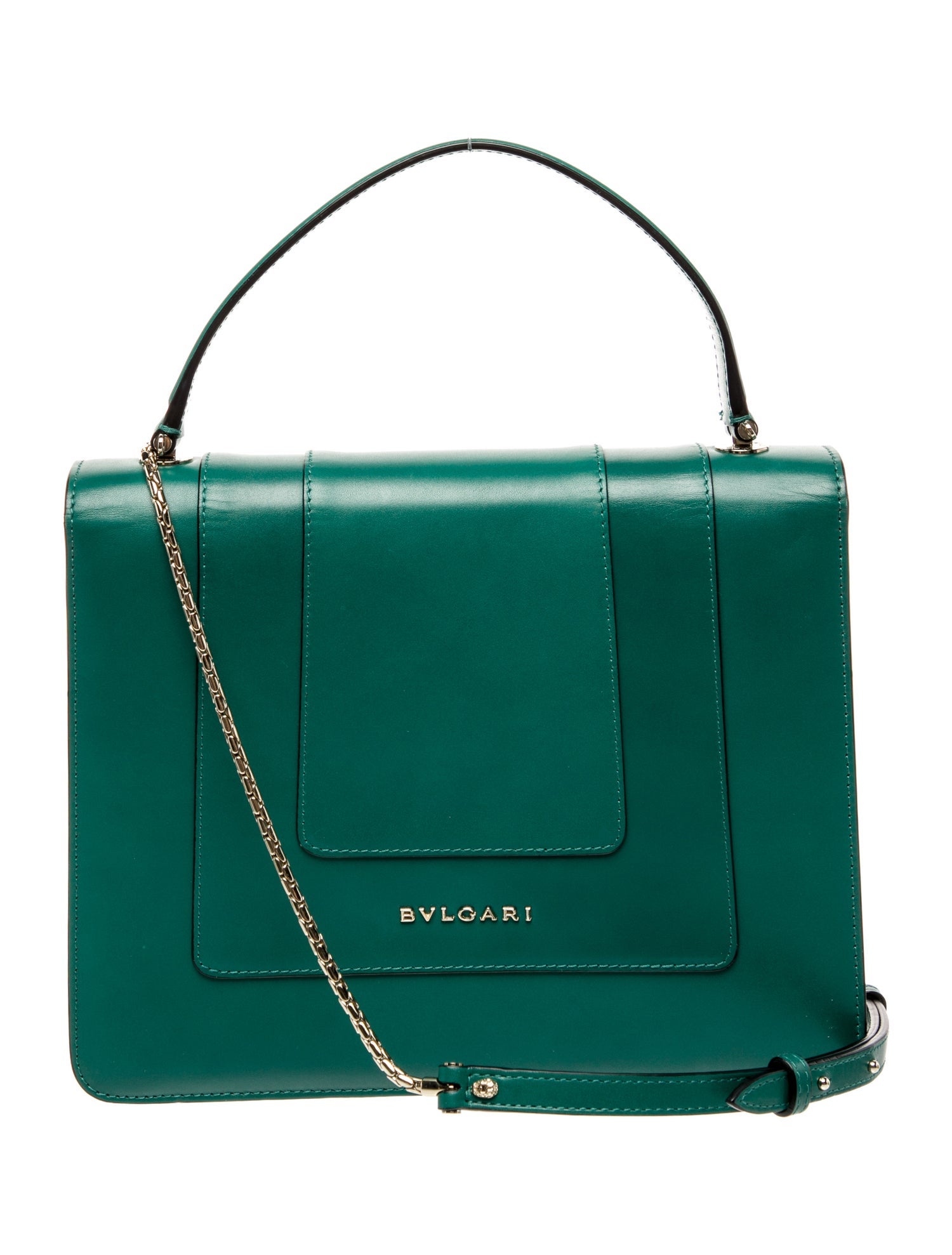 Bvlgari Leather Serpenti Forever Top Handle bag